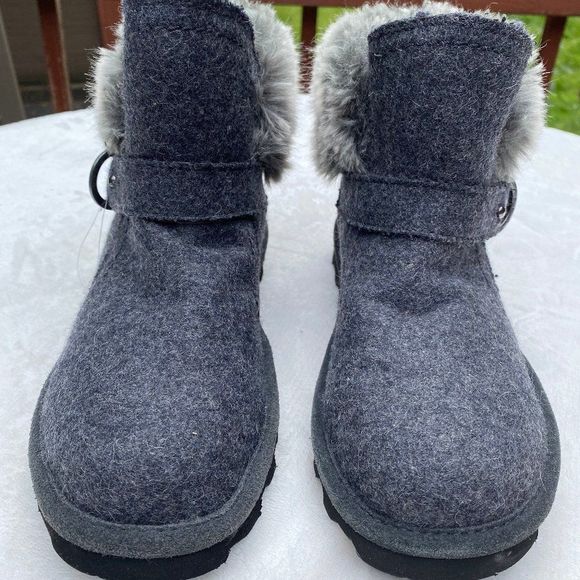 BEARPAW Women Koko Genuine Shearling Waterproof Suede Boots - NEW NWOB - Picture 1 of 8